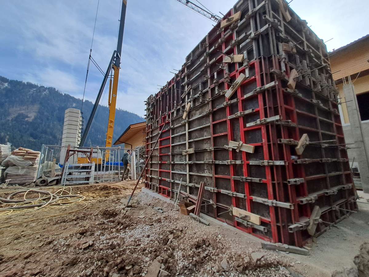 Errichtung einer Garage-1