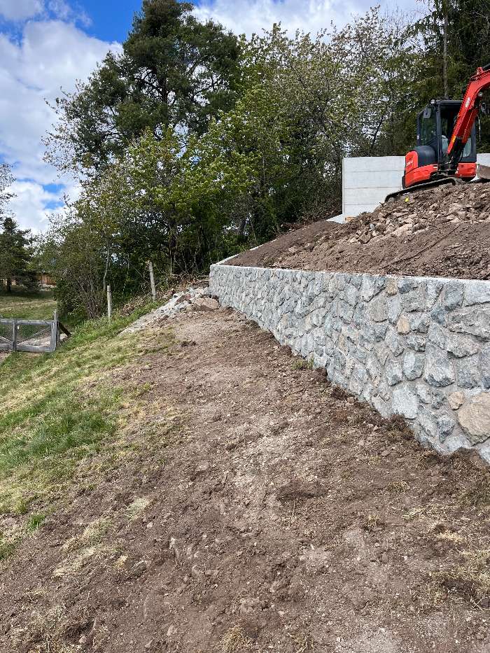 Errichtung einer Grenzmauer