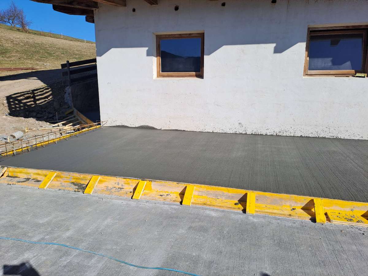 Errichtung eines Laufstall-1