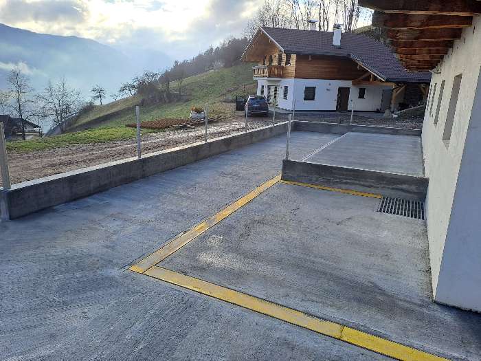 Errichtung eines Laufstall